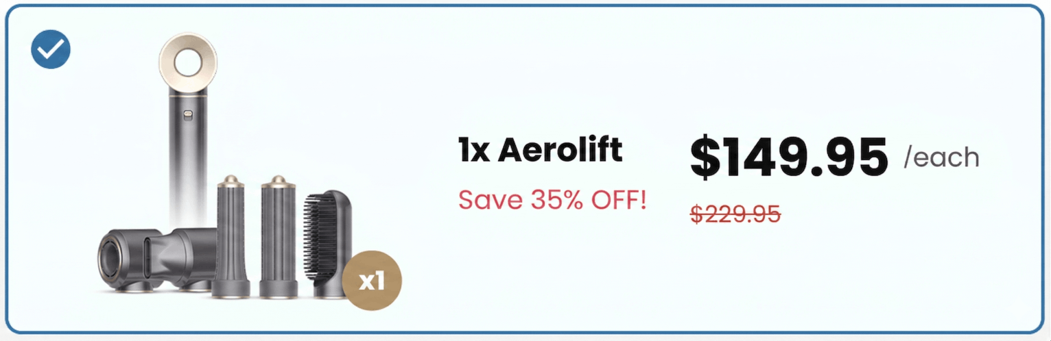 Aerolift discount 1